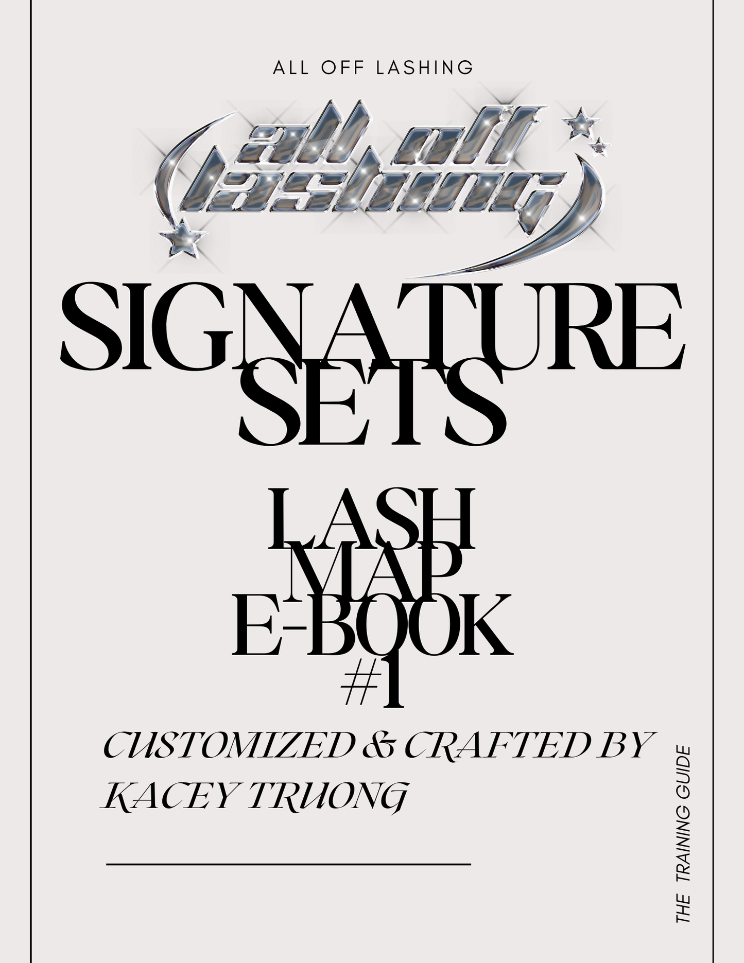 Signature Sets Lash Map E-Book - The Jaida Set